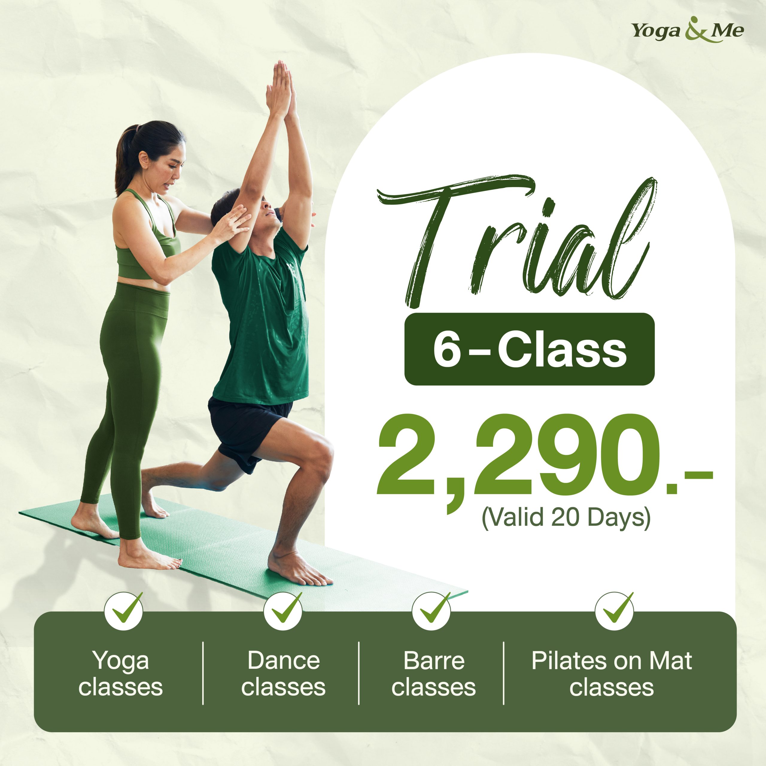 Yoga & Me Studio Trial